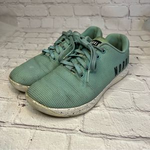 NOBULL Aqua Speckle Trainer size 9 Women’s
